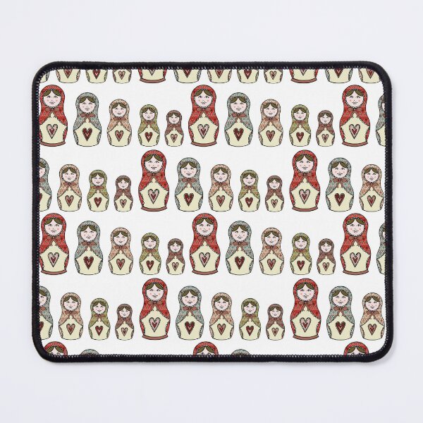 Item preview, Russian Dolls, Matryoshka Pattern 6 designed and sold by Helen McCartney Designs.