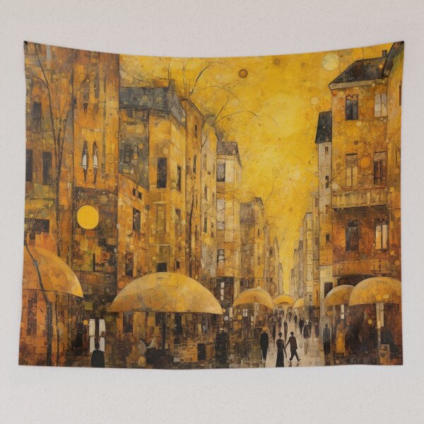 Item preview, Klimtian City designed and sold by GabrielMadrasse.