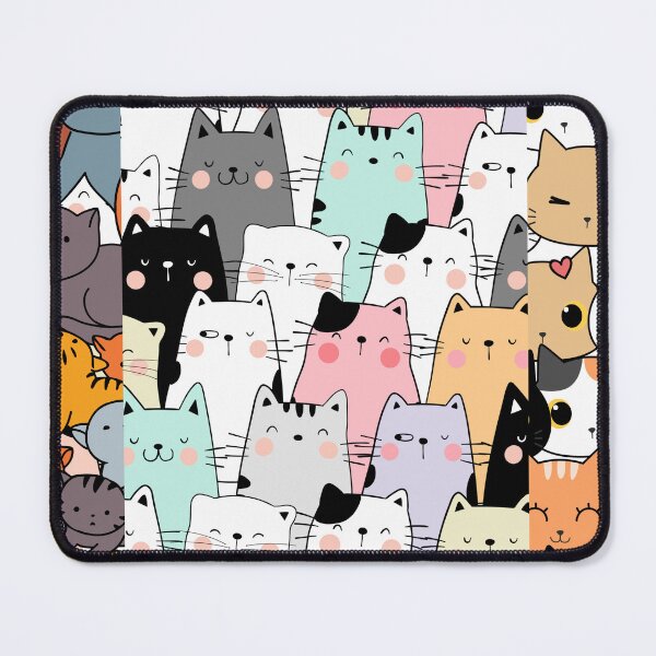 Item preview, Cute Kitten Pattern for all Cat Lovers designed and sold by TenOversix.