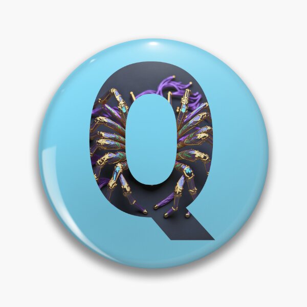 Item preview, My Name Starts With Q - Design 1 #Q #alphabet #spider designed and sold by Propc.
