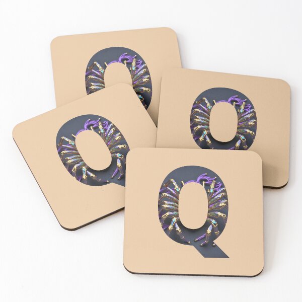 Item preview, My Name Starts With Q - Design 1 #Q #alphabet #spider designed and sold by Propc.