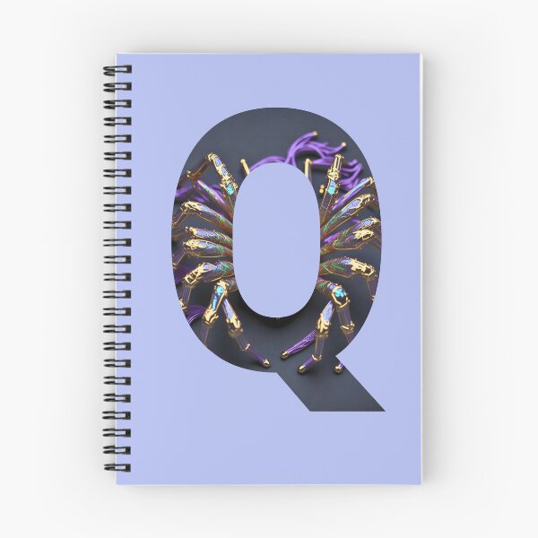 Item preview, My Name Starts With Q - Design 1 #Q #alphabet #spider designed and sold by Propc.