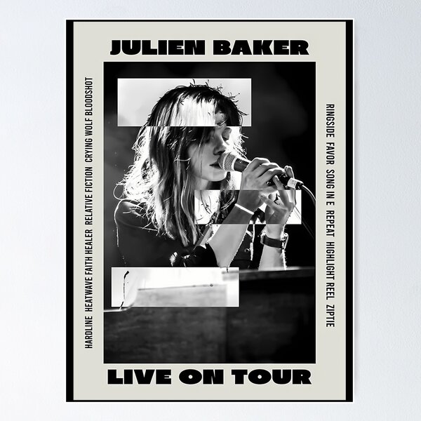 Artikel-Vorschau von Julien Baker live auf Tour (Little Oblivions), designt und verkauft von StoreArtPoofs.