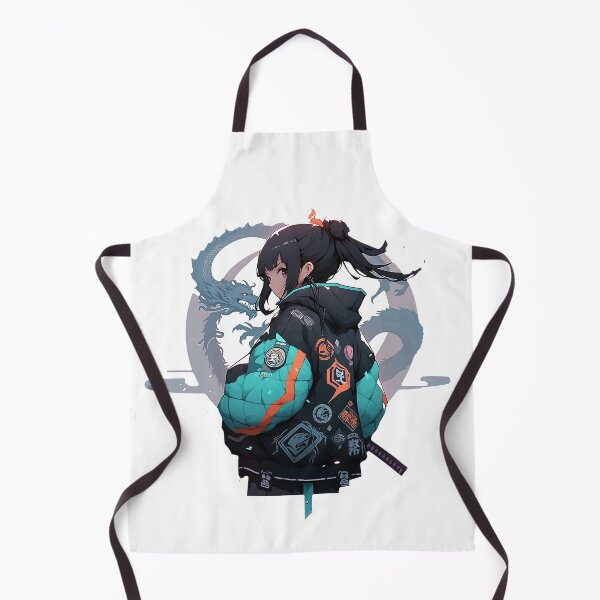 Item preview, Modern-Day Ronin / Blue Coat Samurai Girl designed and sold by MK3DESIGN.