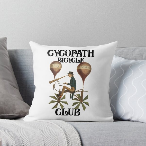 Item preview, Funny Vintage Retro Style Cycopath Bicycle Club Enthusiast designed and sold by Greenguy79.