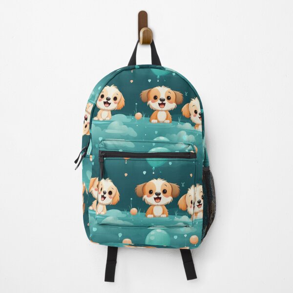 Item preview, Adorable Puppies and Balloons Pattern – Cute Dog Art designed and sold by FuroAI.