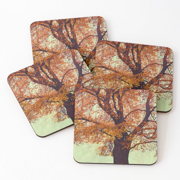 Item preview, Copper Beech Tree In Autumn Foliage designed and sold by Dyrk Wyst Redbubble Shop.