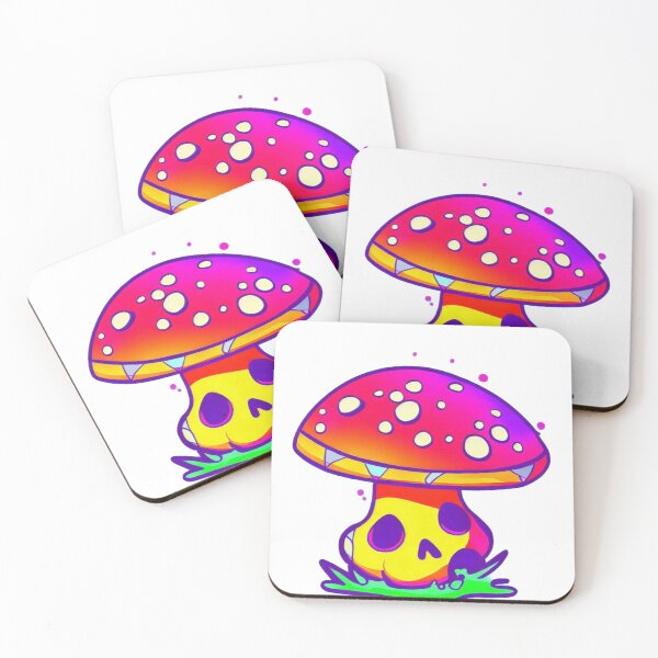 Item preview, Enchanting Euphoria: Kawaii Poisonous Mushroom Digital Art designed and sold by PollyPositiveUK.