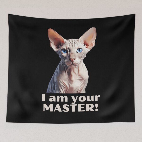 Item preview, Sphynx Cat Master designed and sold by aiveohgraphics.