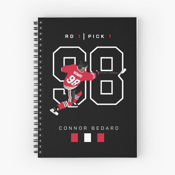 Aperçu de l'œuvre Illustration du choix de repêchage numéro 1 de Bédard créée et vendue par Bear Creative.