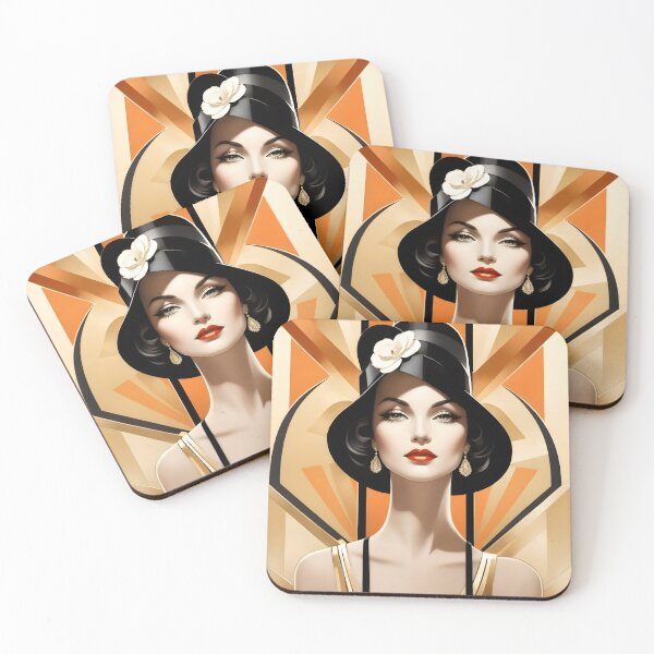 Item preview, Bauhaus Deco Fusion: Stunning Woman in Color  designed and sold by VonRauenfeld.