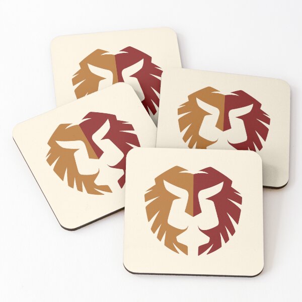 Item preview, Lion Face Warrior Mask Bold and Distinct Art designed and sold by Wiggly Lines.