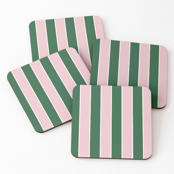 Item preview, Stripes vertical pink green designed and sold by Colorblizz.