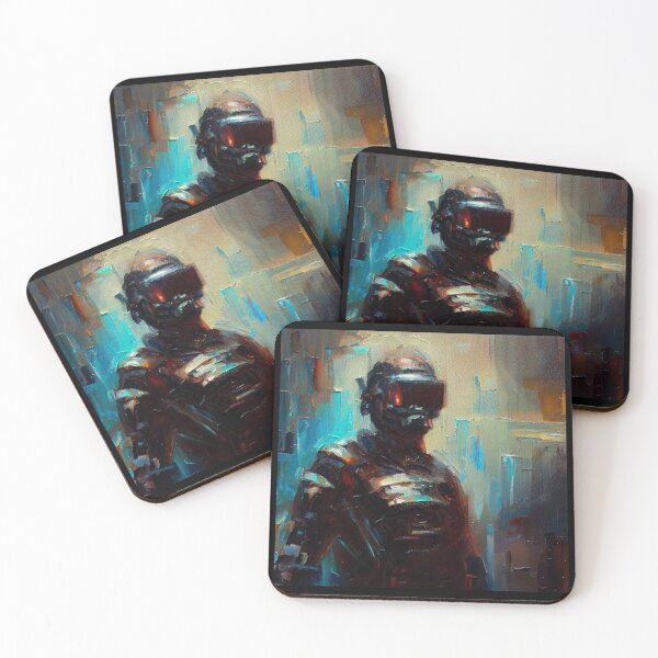 Item preview, SF - Cyberpunk Hero 1 designed and sold by CrankyOldDude.