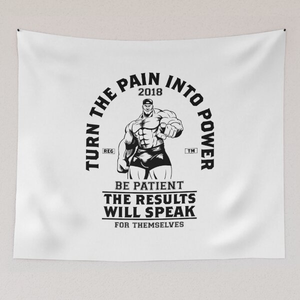 Item preview, BE PATIENT THE RESULTS WILL SPEAK FOR THEMSELVES designed and sold by Billy Wong.