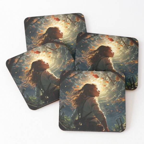 Item preview, Voyage of the Sunlit Whisperer: Navigating Seas and Secrets designed and sold by oanaunciuleanu.