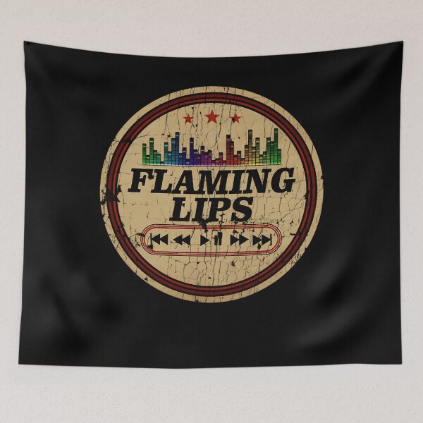 Item preview, Graphic The Flaming Lips Name Retro Distressed Cassette Tape Vintage designed and sold by ChicDiamondP.