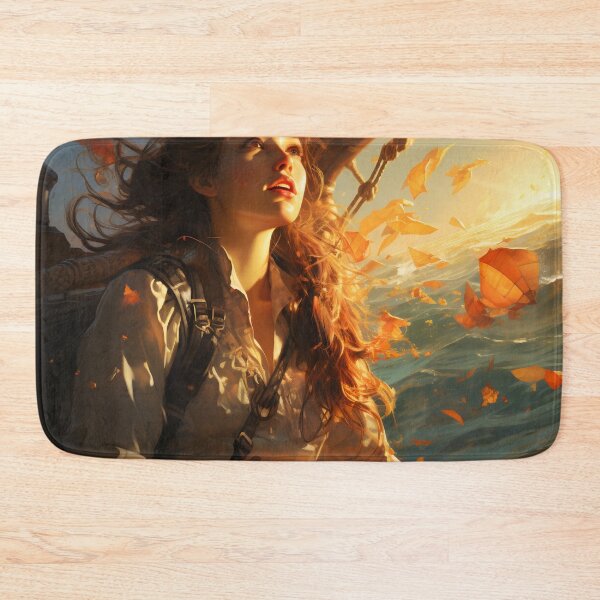 Item preview, Voyage of the Sunlit Whisperer: Navigating Seas and Secrets designed and sold by oanaunciuleanu.