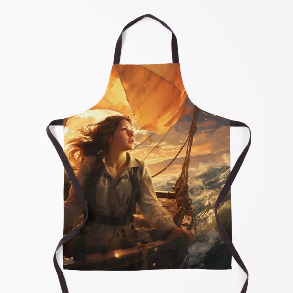 Item preview, Voyage of the Sunlit Whisperer: Navigating Seas and Secrets designed and sold by oanaunciuleanu.