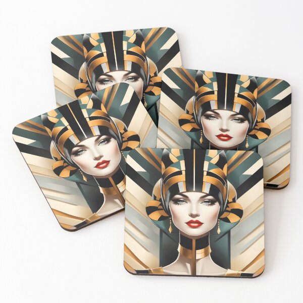 Item preview, Bauhaus Deco Fusion: Stunning Woman in Color  designed and sold by VonRauenfeld.