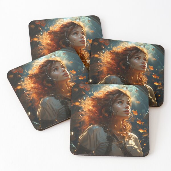 Item preview, Voyage of the Sunlit Whisperer: Navigating Seas and Secrets designed and sold by oanaunciuleanu.