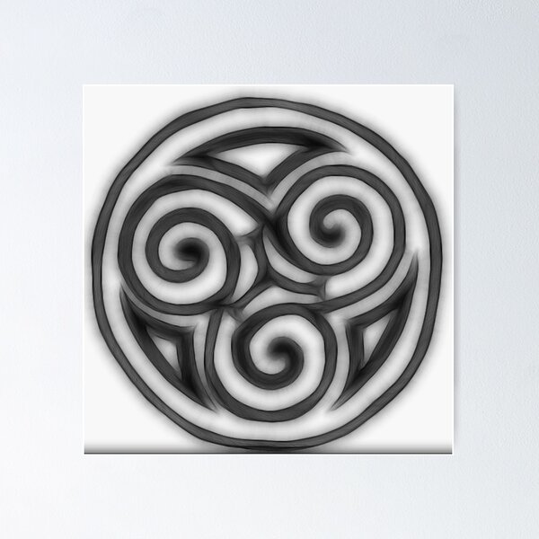 Celtic Goddess Trinity Poster