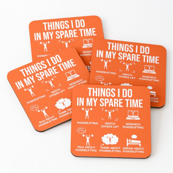Item preview, Things I Do in My Spare Time designed and sold by Billy Wong.