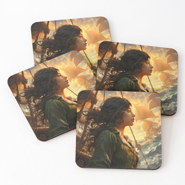 Item preview, Voyage of the Sunlit Whisperer: Navigating Seas and Secrets designed and sold by oanaunciuleanu.