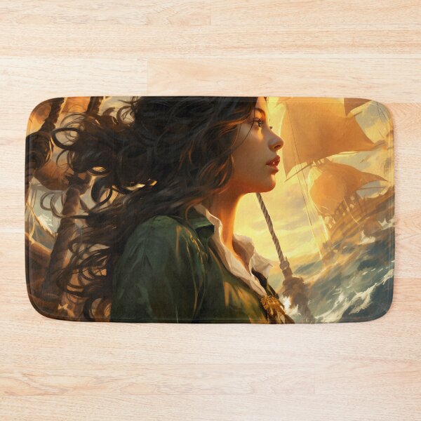 Item preview, Voyage of the Sunlit Whisperer: Navigating Seas and Secrets designed and sold by oanaunciuleanu.