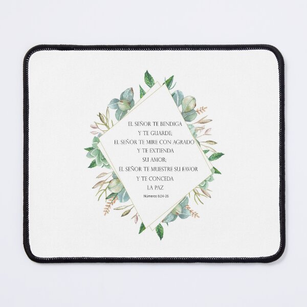 Item preview, Números 6:24-26 Spanish Bible Verse designed and sold by latiendadearyam.
