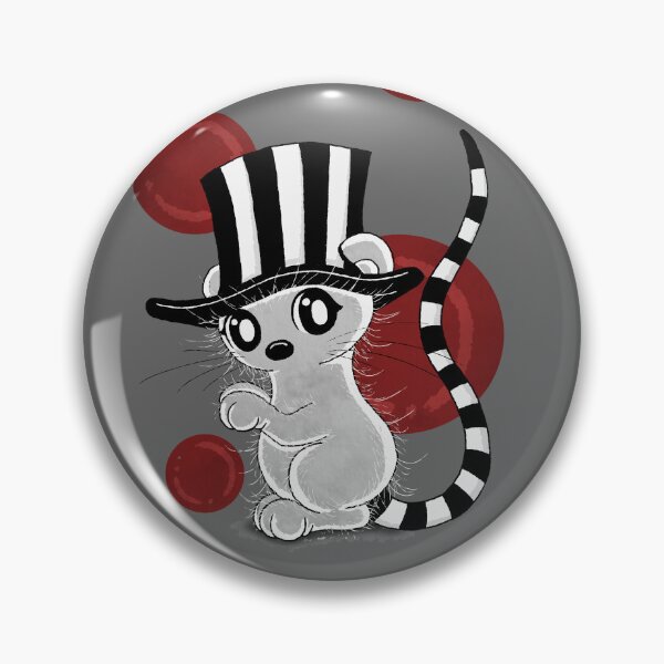 Item preview, cute Goth Rat designed and sold by Pezi-Creation.