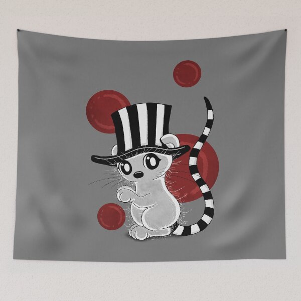 Item preview, cute Goth Rat designed and sold by Pezi-Creation.
