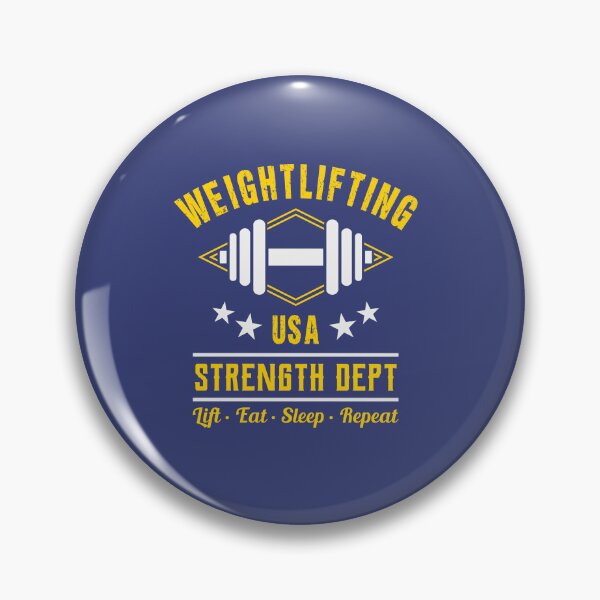 Item preview, WEIGHTLIFTING USA STRENGTH DEPT designed and sold by Billy Wong.