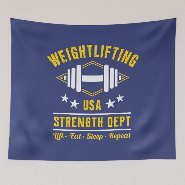 Item preview, WEIGHTLIFTING USA STRENGTH DEPT designed and sold by Billy Wong.