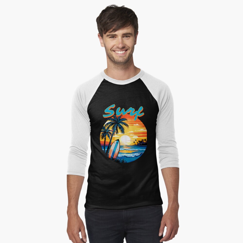 Just Another Surf Shirt With Hack Of A View Sticker for Sale by  SteadyRolling