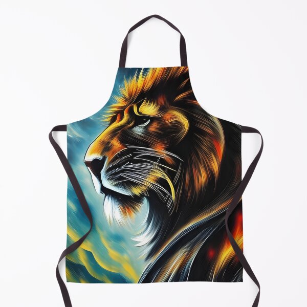 Item preview, Charcoal Lion, Ai Generated Art designed and sold by ACC .