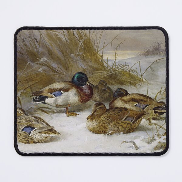 Item preview, Winter Landscape with Mallard designed and sold by tomorrowsart.