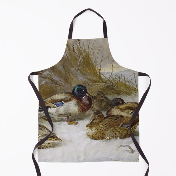 Item preview, Winter Landscape with Mallard designed and sold by tomorrowsart.