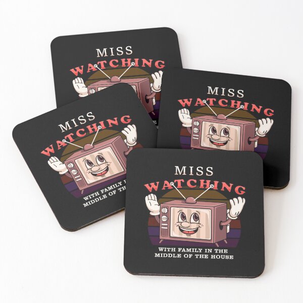Item preview, Miss Watching TV, retro TV cartoon mascot designed and sold by Kevyn Adha.
