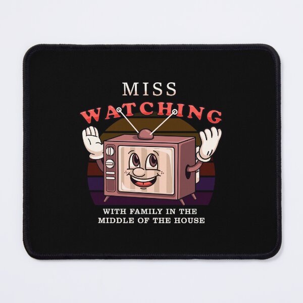 Item preview, Miss Watching TV, retro TV cartoon mascot designed and sold by Kevyn Adha.