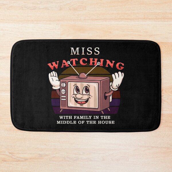Item preview, Miss Watching TV, retro TV cartoon mascot designed and sold by Kevyn Adha.