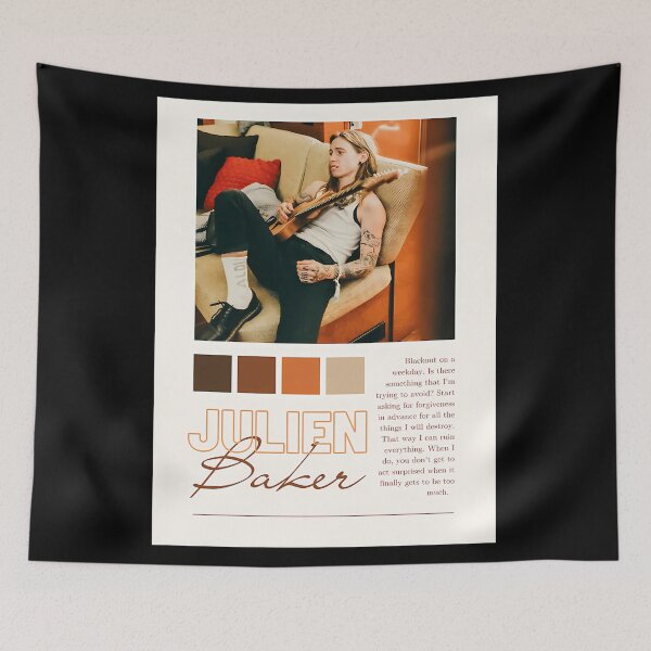 Item preview, Julien Baker Orange designed and sold by StoreArtPoofs.