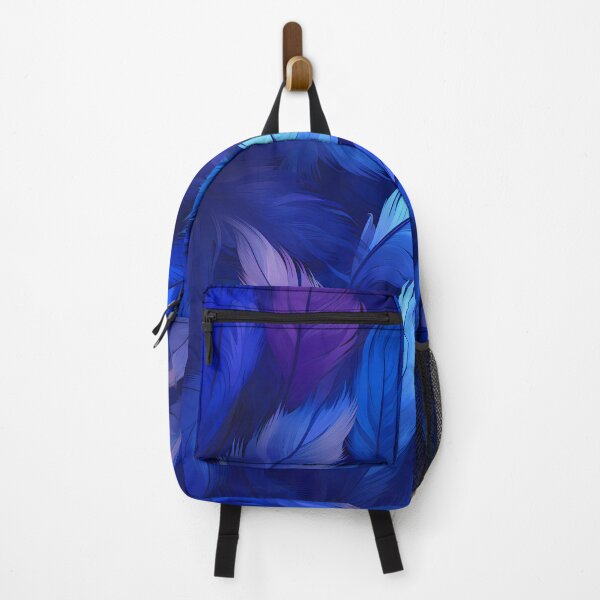 Item preview, Royal Blue Feather Pattern designed and sold by Faellery.