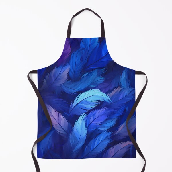 Item preview, Royal Blue Feather Pattern designed and sold by Faellery.