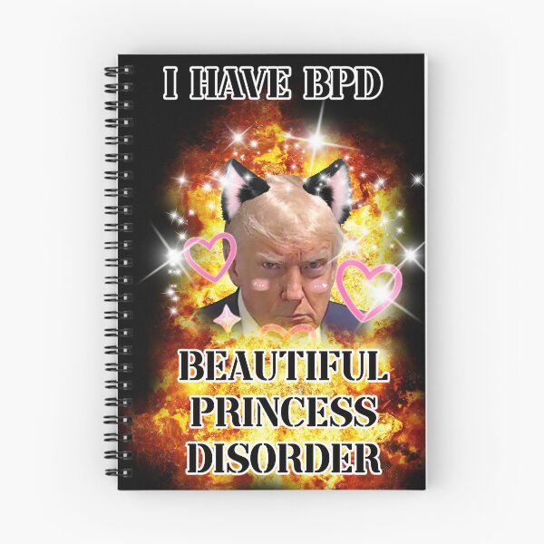Item preview, i have bpd beautiful princess disorder kawaii trump designed and sold by InMyMentalEra.