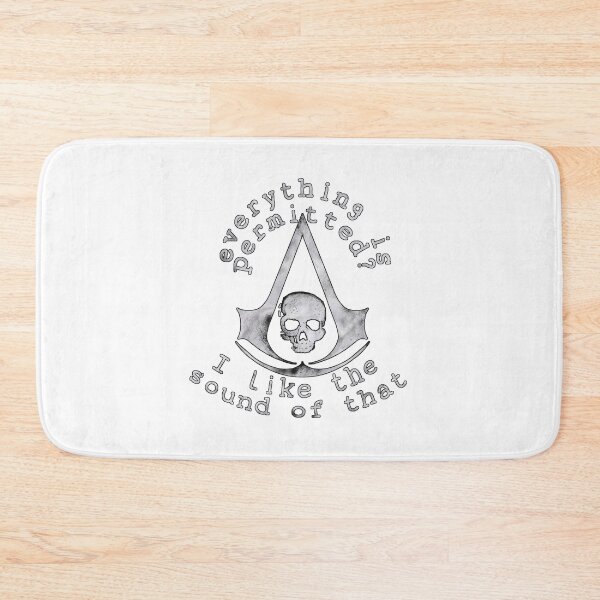 Item preview, Everything is permitted (assassin's creed black flag) designed and sold by Becky-Marie.