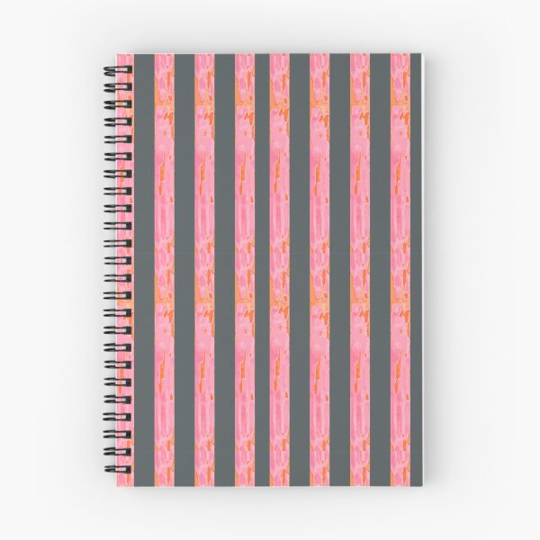 Item preview, Striped Watercolor Tree Trunks in Orange, Purple & Pink designed and sold by ara-designs.