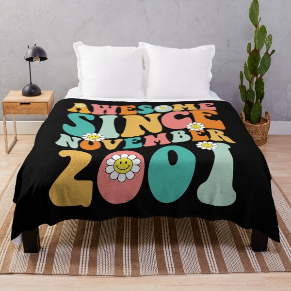 Item preview, Awesome Since November 2001 | Made In 2001 | Retro Groovy Birthday designed and sold by Christina-grich.