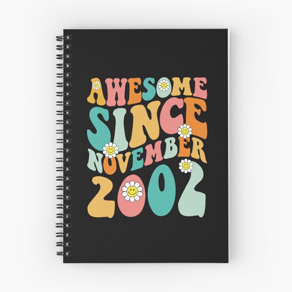 Item preview, Awesome Since November 2002 | Made In 2002 | Retro Groovy Birthday designed and sold by Christina-grich.