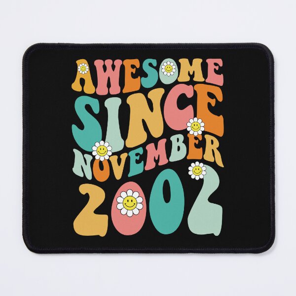 Item preview, Awesome Since November 2002 | Made In 2002 | Retro Groovy Birthday designed and sold by Christina-grich.